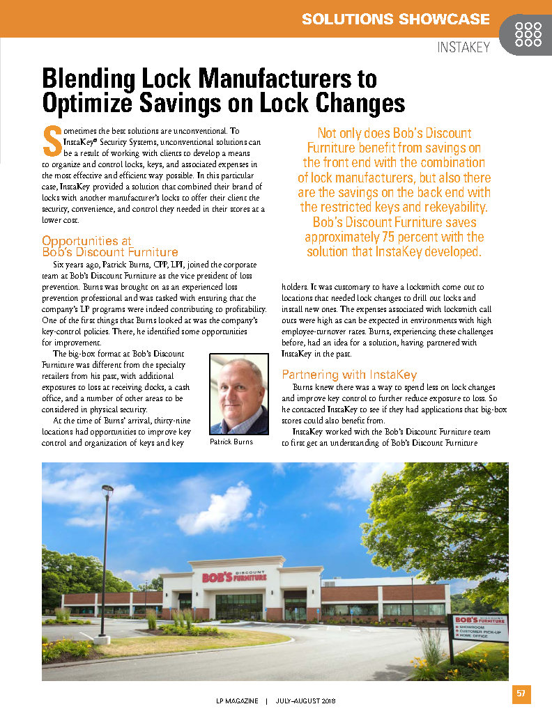 Blending Lock Manufacturers to Optimize Savings on Lock Changes