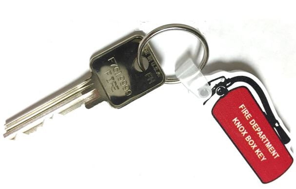 Fire Key Tag